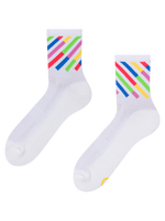 Active Crew Socks Colourful Stripes