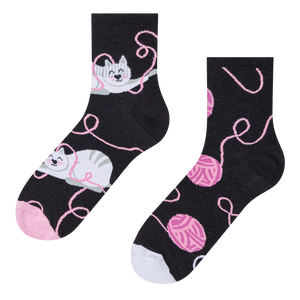 Crew Socks Cat & Ball