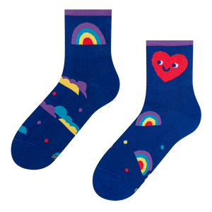 Crew Socks Pride Heart