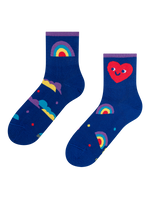 Crew Socks Pride Heart