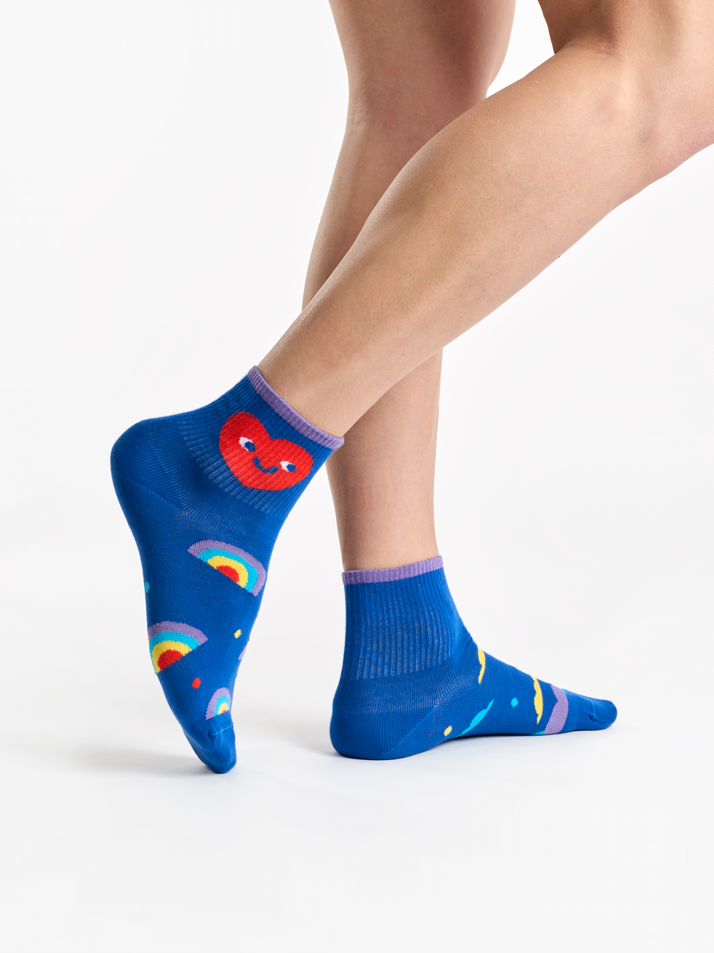 Crew Socks Pride Heart