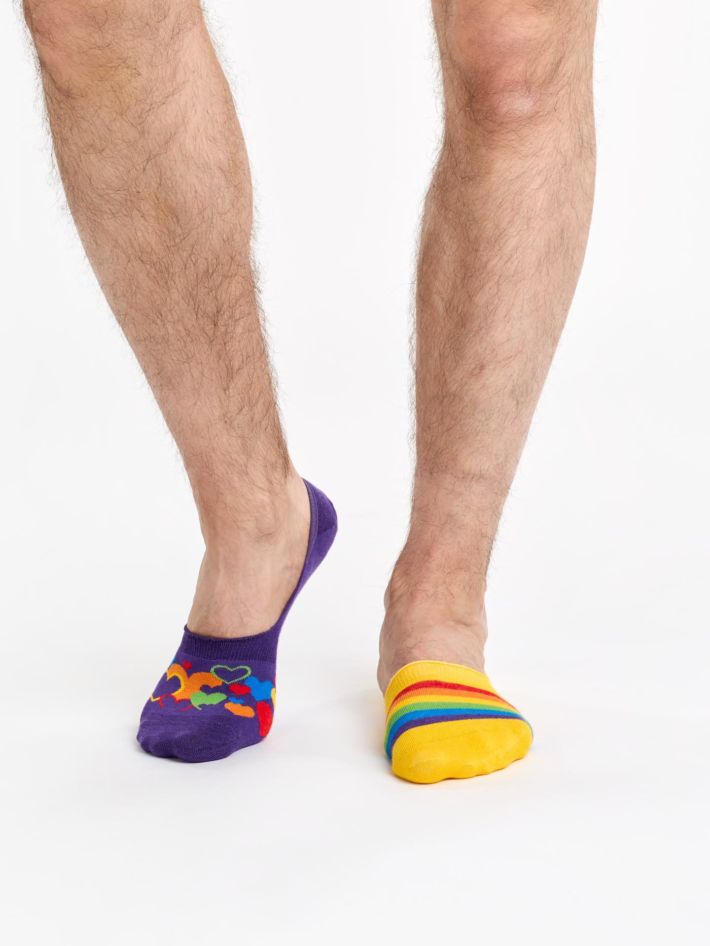 No Show Socks Multicolor Love