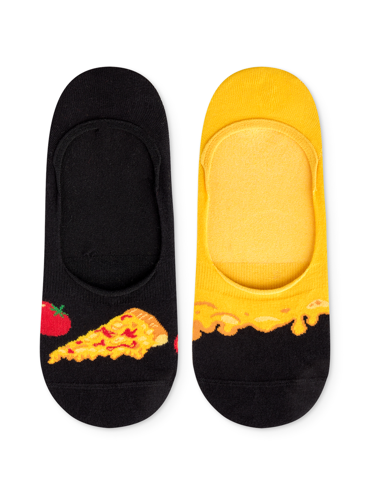 No Show Socks Cheese Pizza