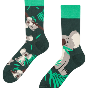 Regular Socks Koala & Leaves