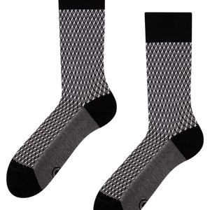 Black & White Pattern Socks