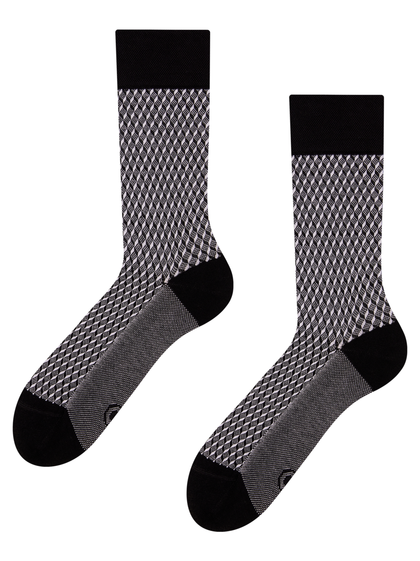 Black & White Pattern Socks