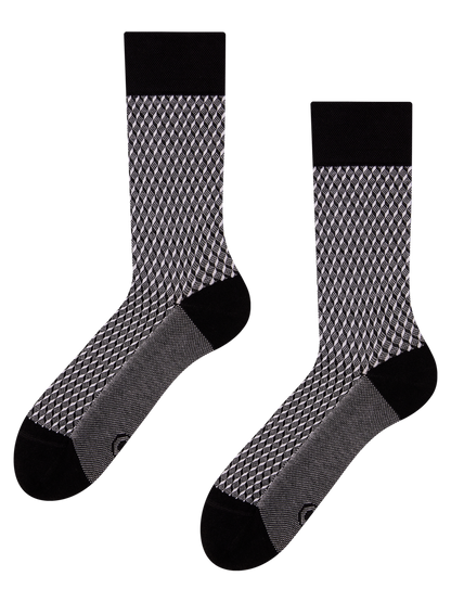 Black & White Pattern Socks