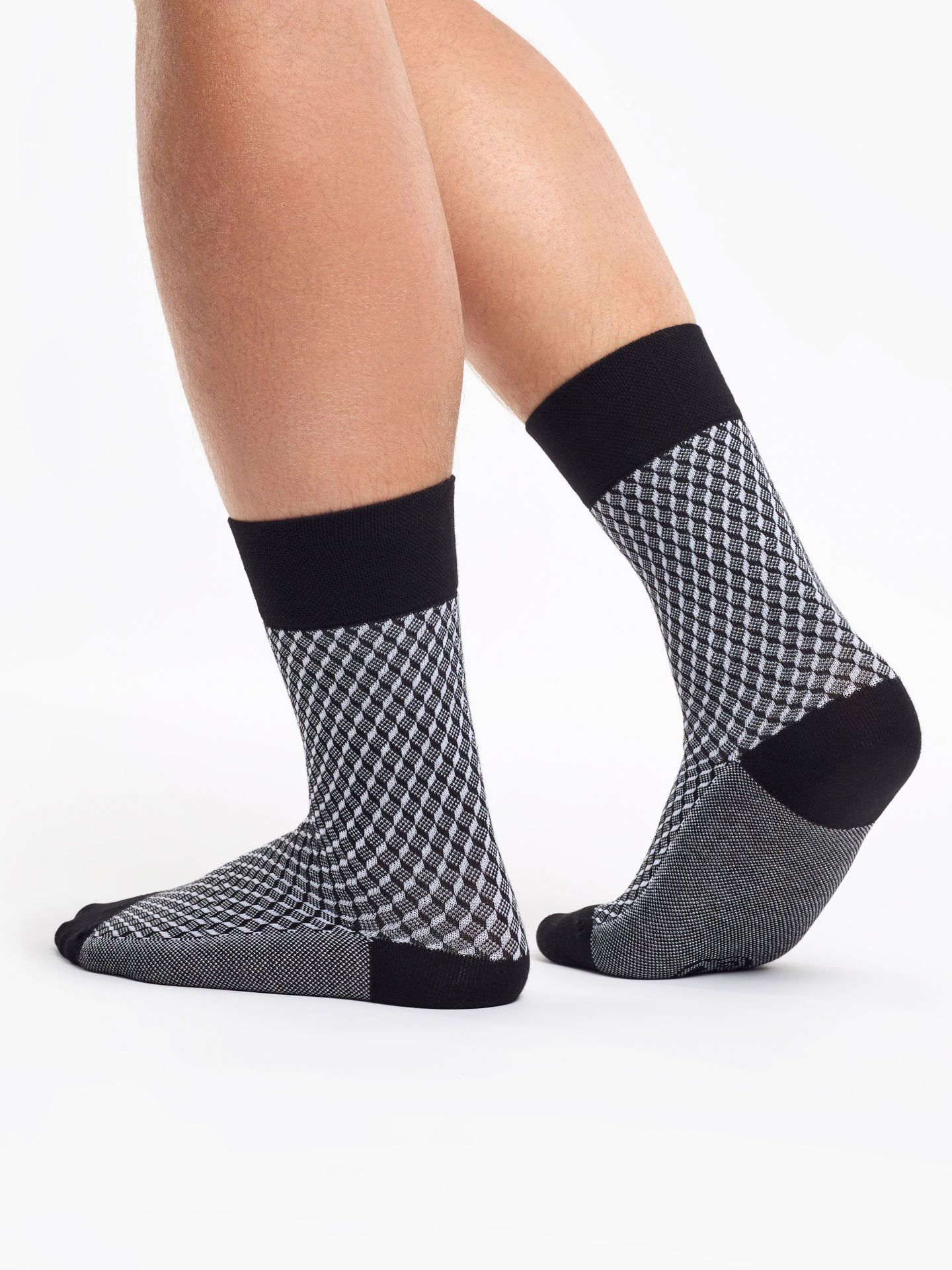 Black & White Pattern Socks