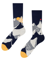 Bamboo Regular Socks Mountain Sunset