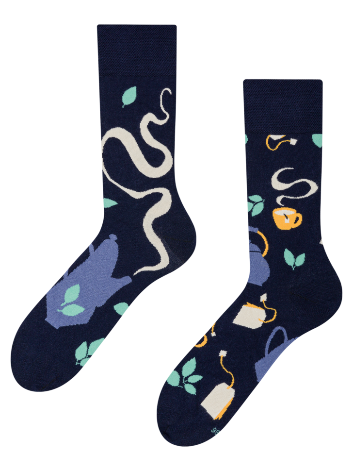 Bamboo Regular Socks Tea Time