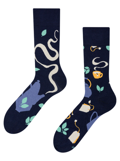 Bamboo Regular Socks Tea Time