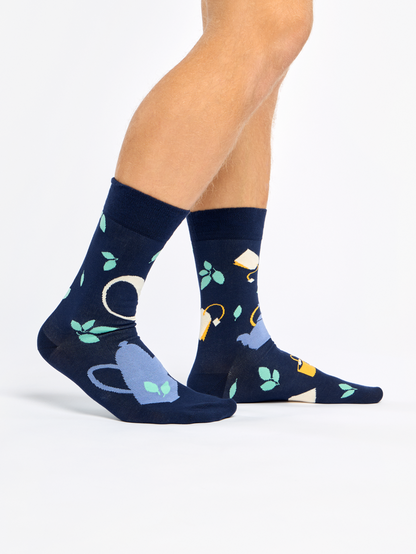 Bamboo Regular Socks Tea Time