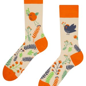 Regular Socks Cute Birds