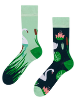 Regular Socks White Swan