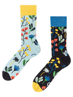 Regular Socks Aquarelle Flowers