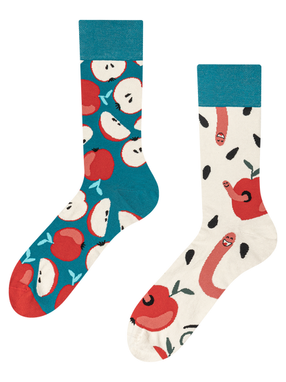 Regular Socks Red Apple