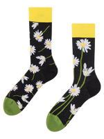 Regular Socks Daisies at Night