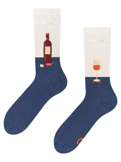 Regular Socks Bottle of Wine