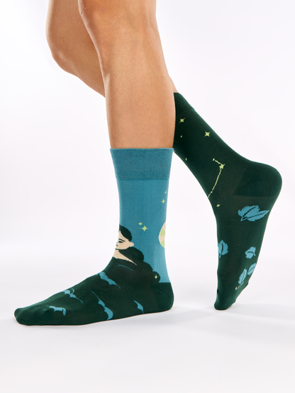 Regular Socks Zodiac Virgo