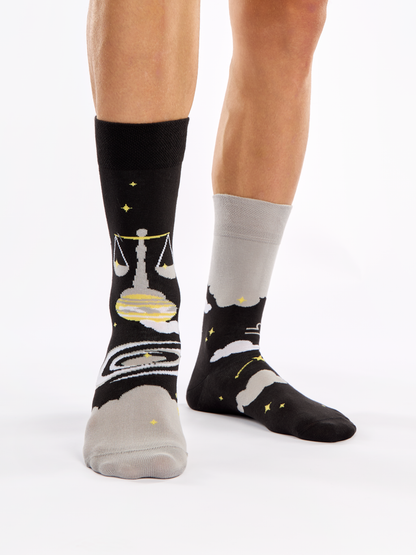 Regular Socks Zodiac Libra