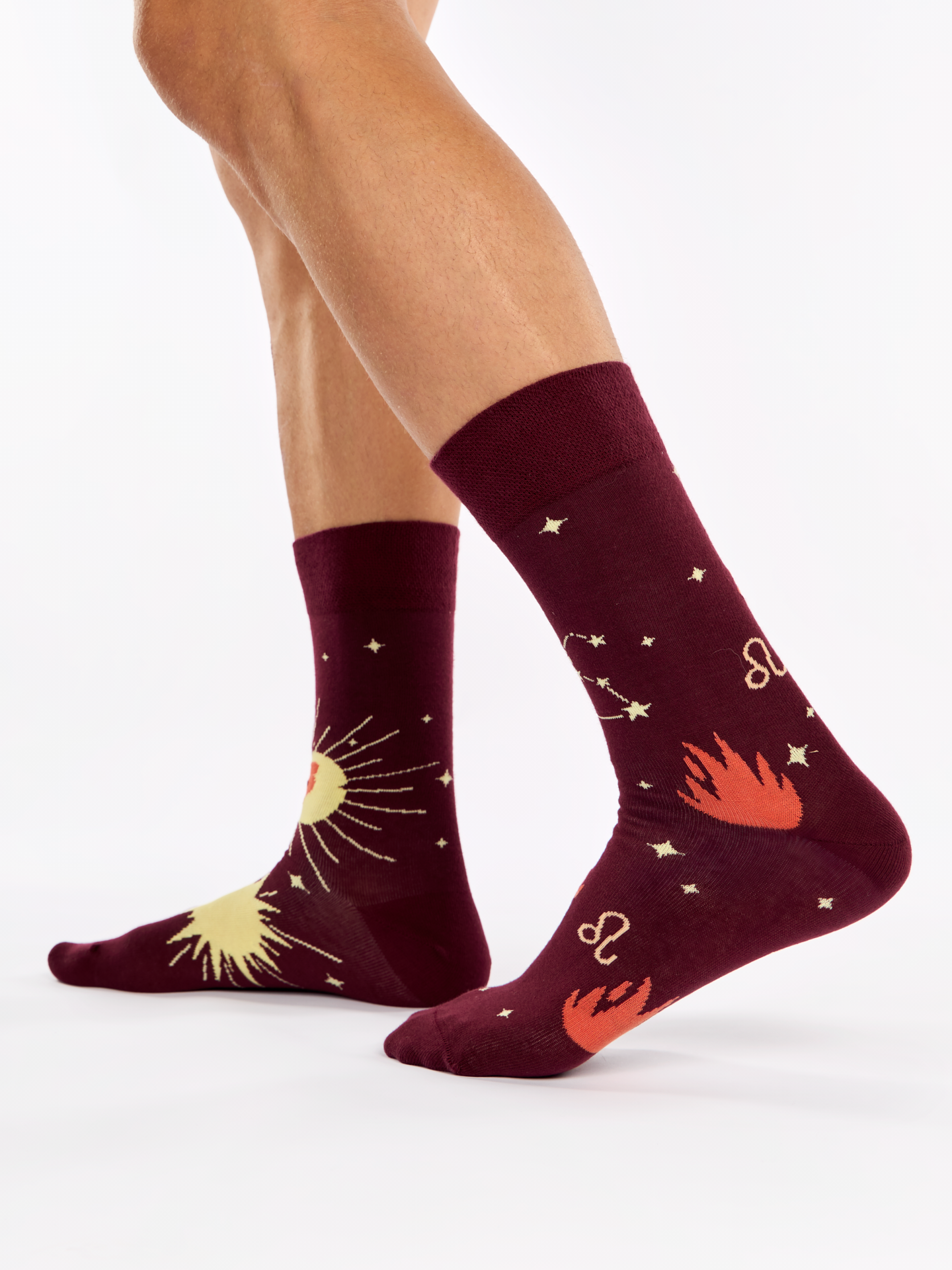 Regular Socks Zodiac Leo