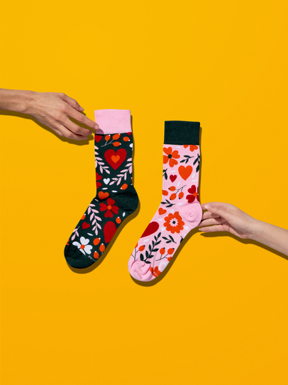 Regular Socks Floral Love