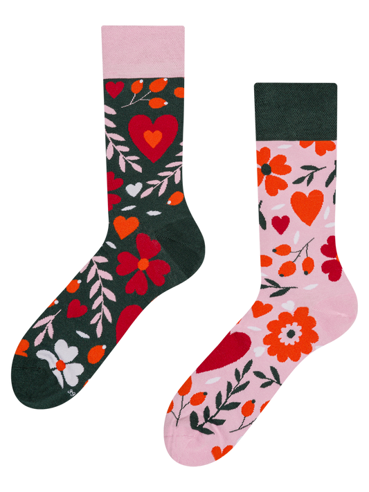 Regular Socks Floral Love