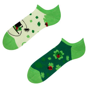 Sneaker Socks Lucky Four Leaf Clover