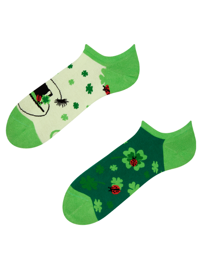 Sneaker Socks Lucky Four Leaf Clover