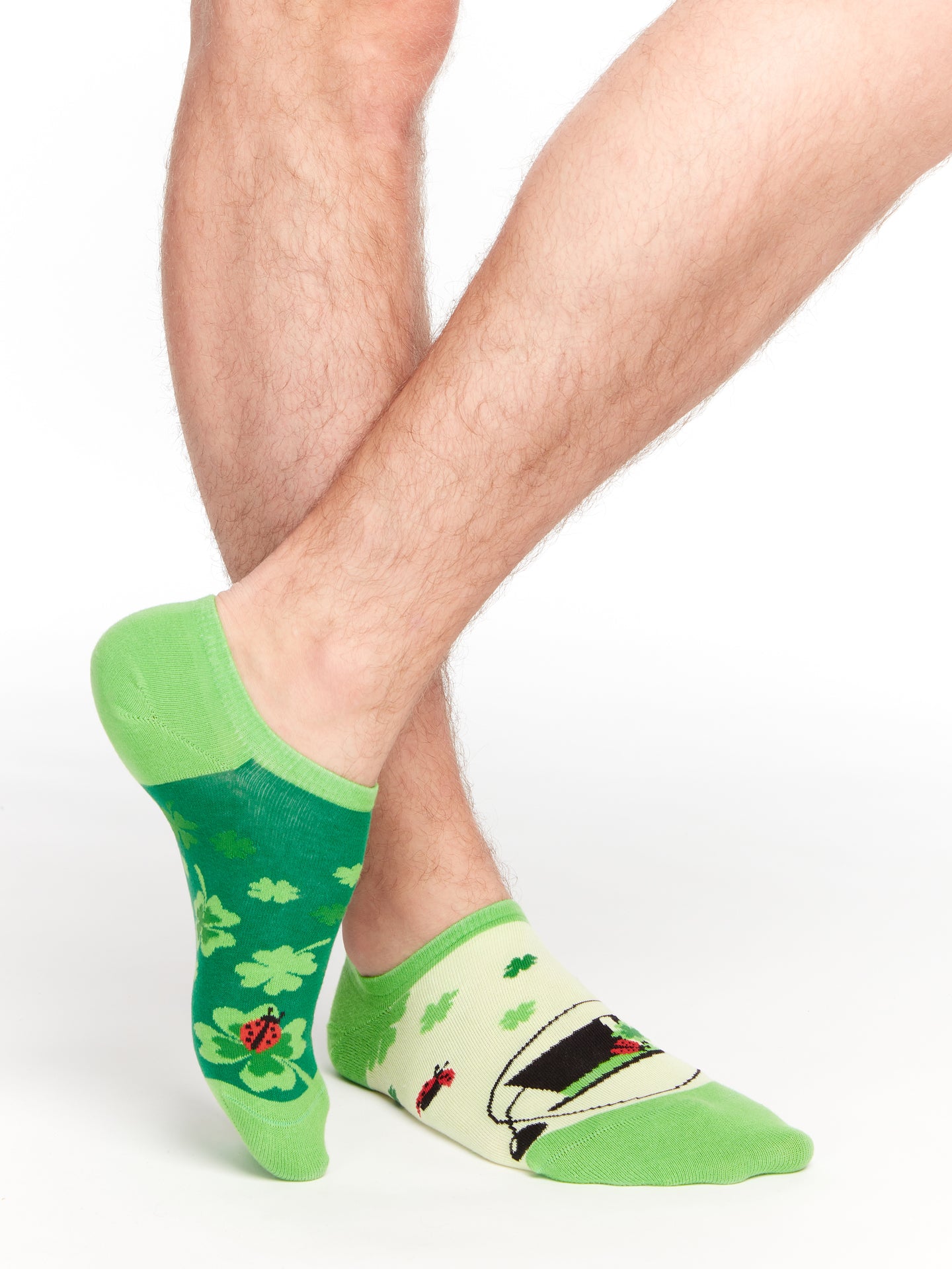 Sneaker Socks Lucky Four Leaf Clover