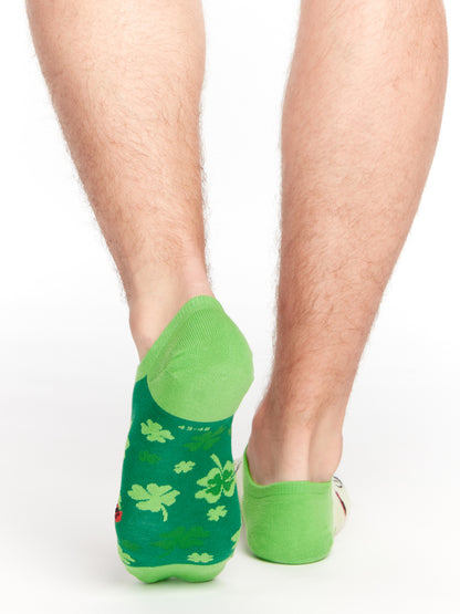 Sneaker Socks Lucky Four Leaf Clover