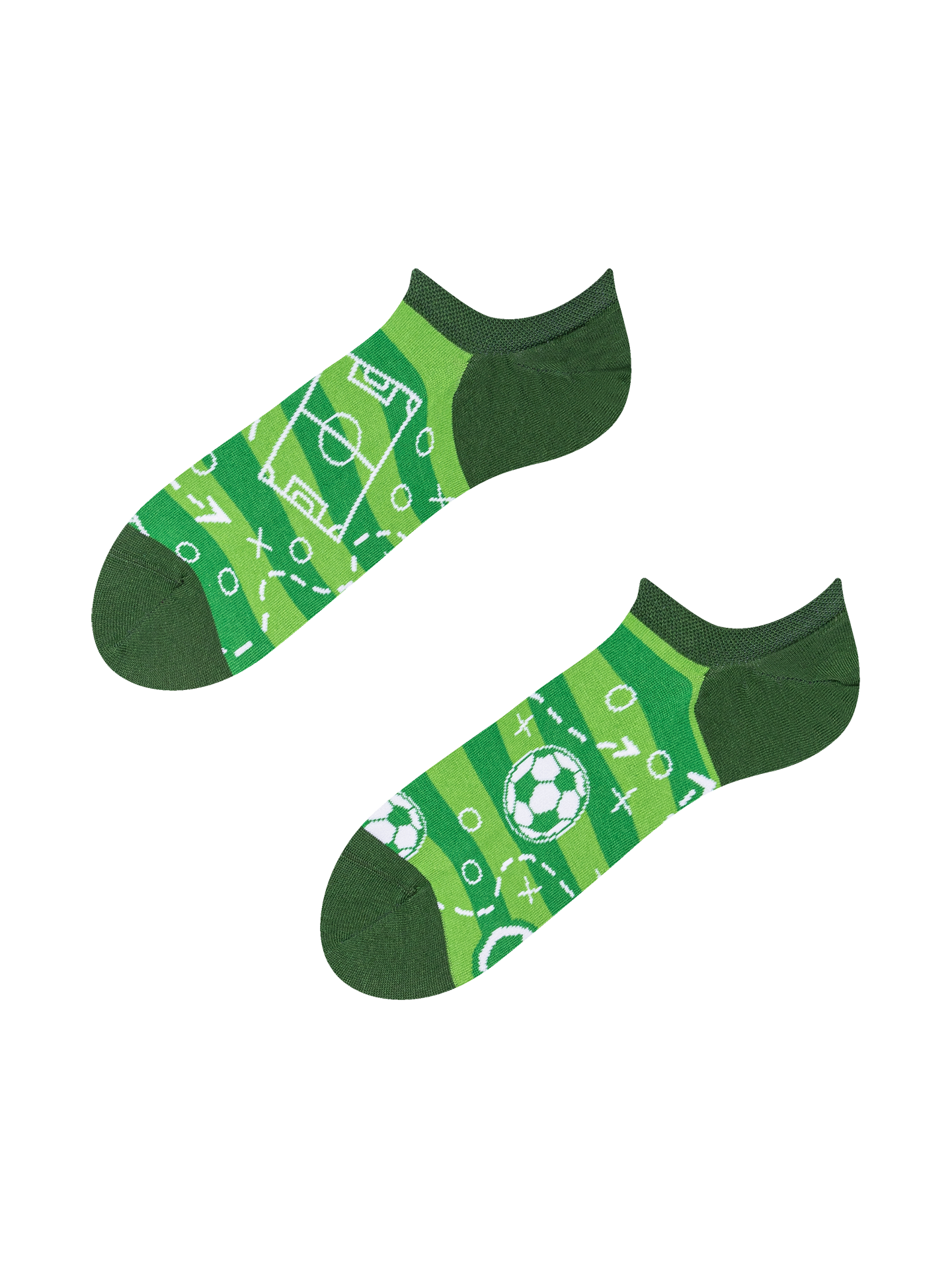 Sneaker Socks Football Pitch