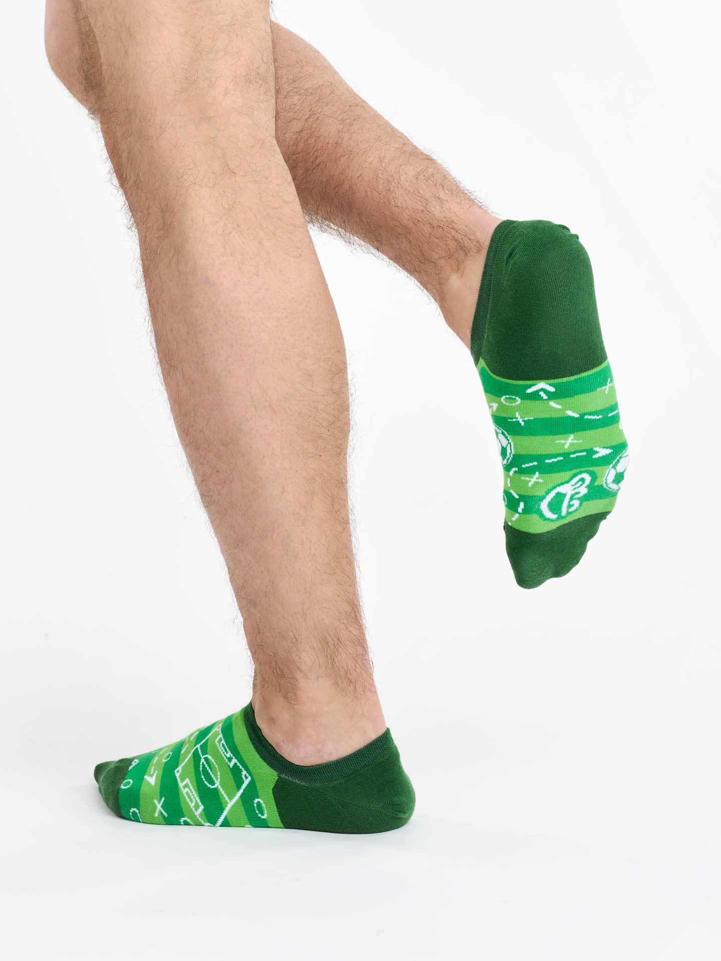 Sneaker Socks Football Pitch