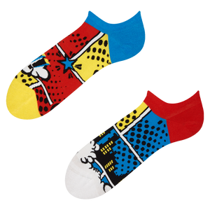 Sneaker Socks Colorful Comics