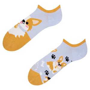 Sneaker Socks Corgi Dog