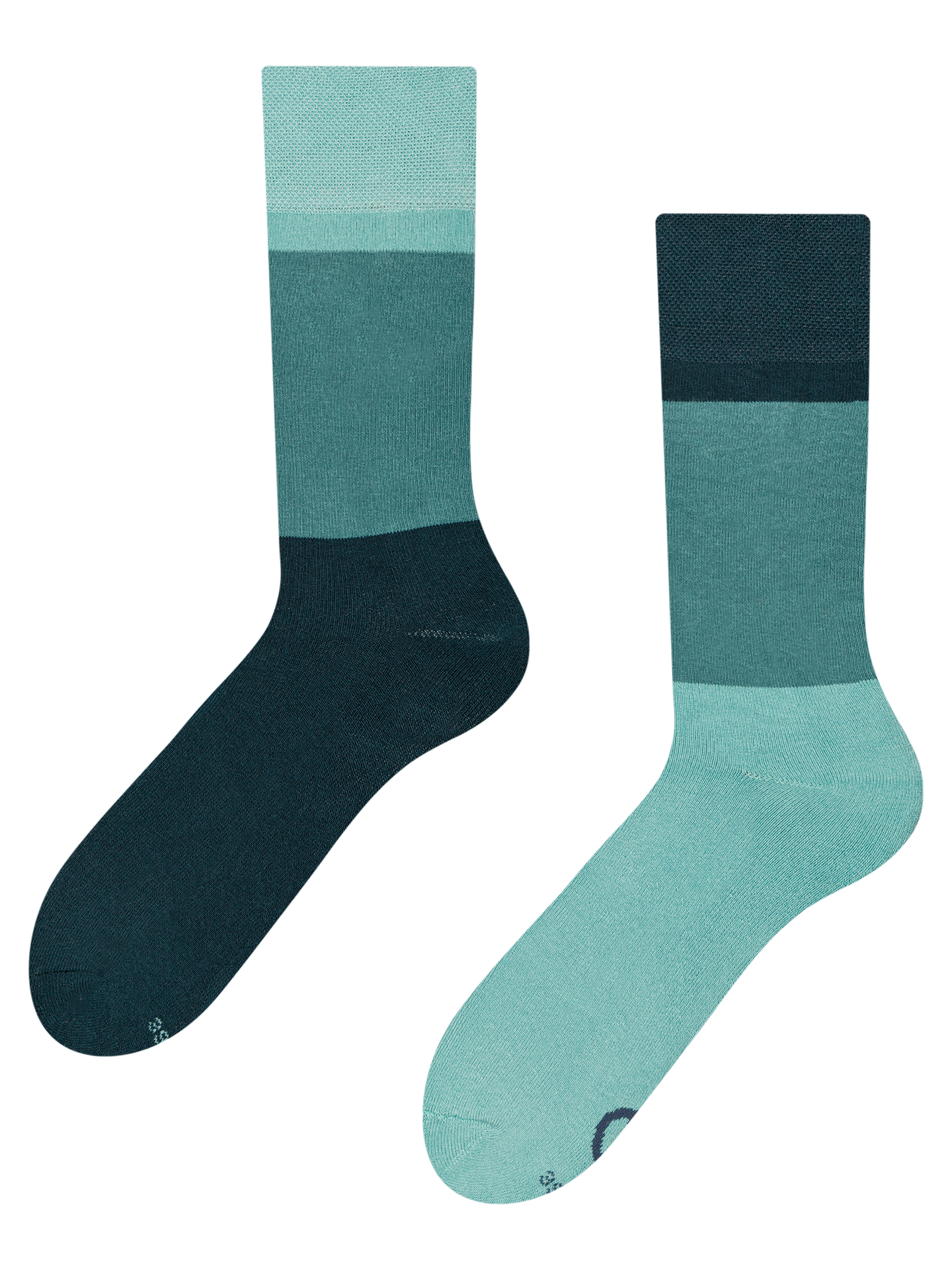 Warm Socks Ocean Blue Tri-color