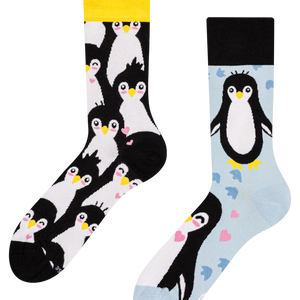 Regular Socks Winter Penguin