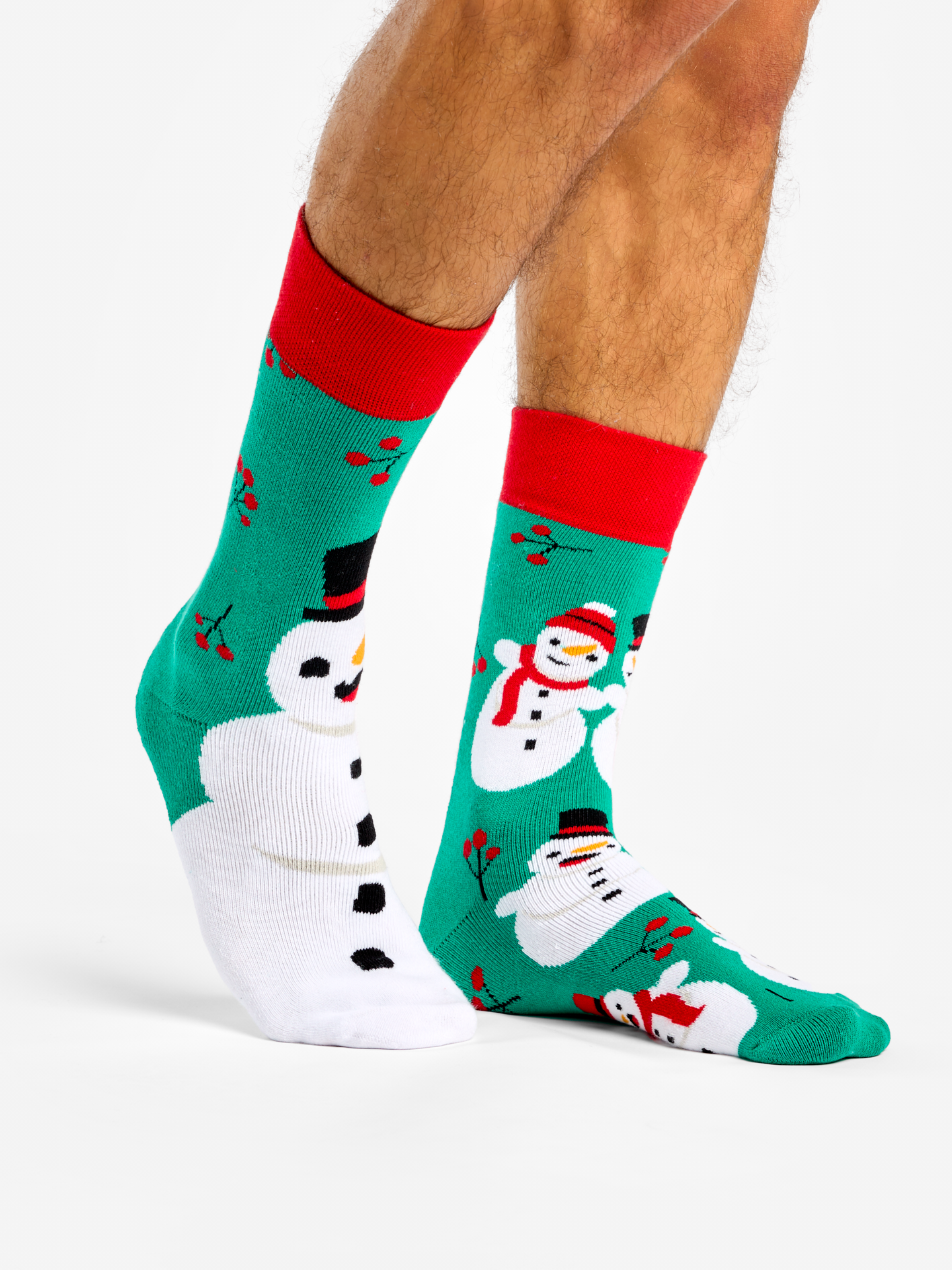 Warm Socks Mr & Mrs Snowman