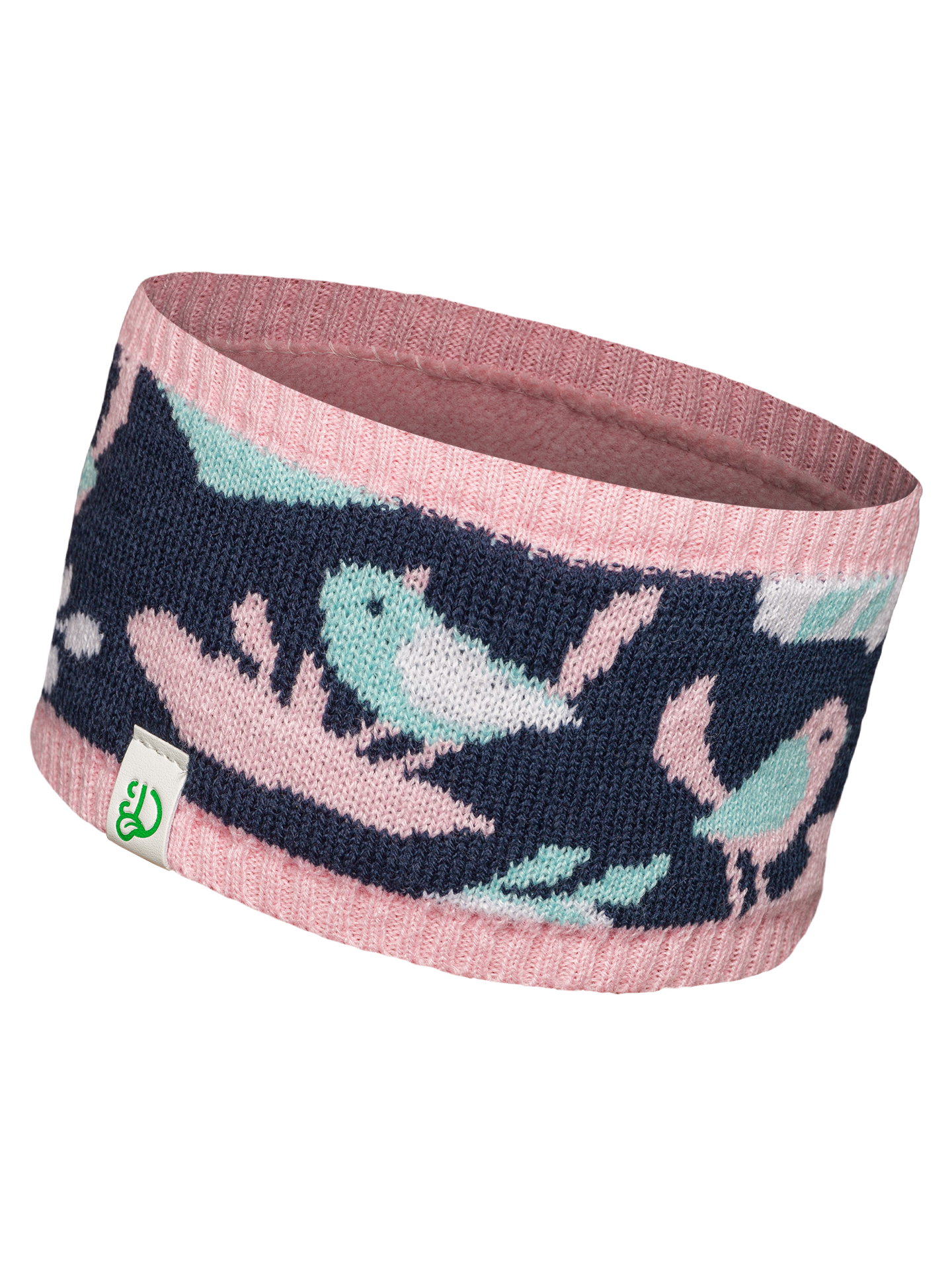 Women's Knitted Headband Winter Birds