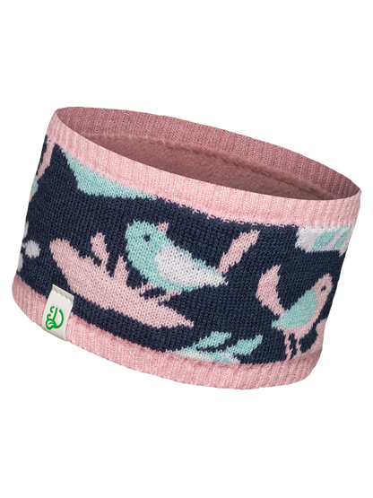 Women's Knitted Headband Winter Birds