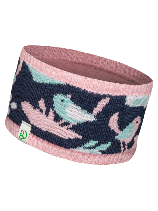 Women's Knitted Headband Winter Birds