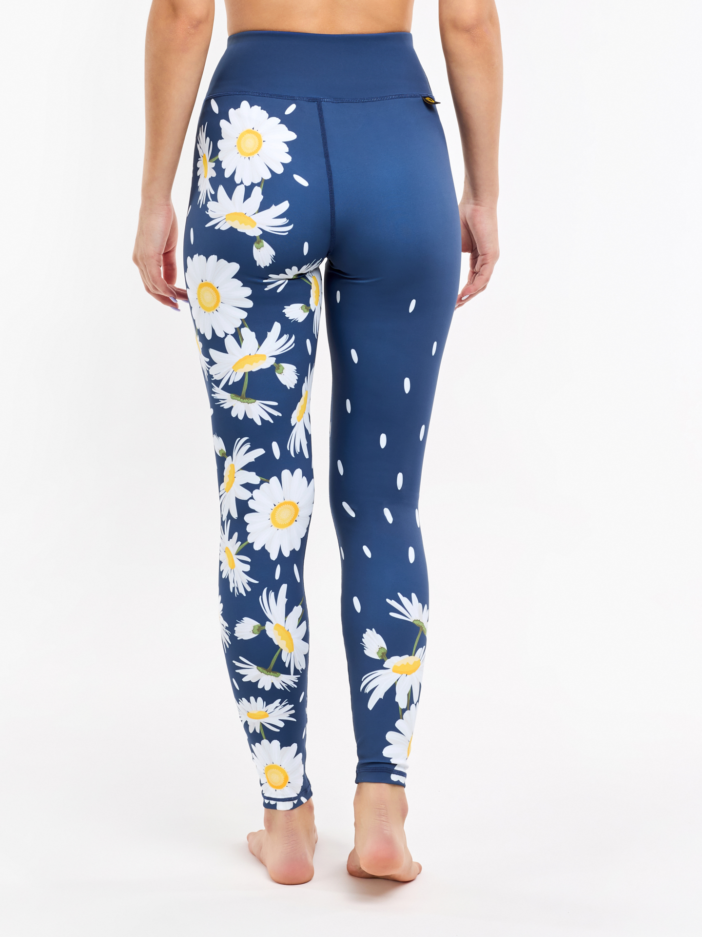 Gym Leggings Spring Daisies