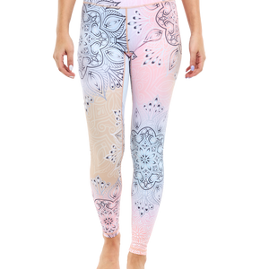 Gym Leggings Pastel Mandala