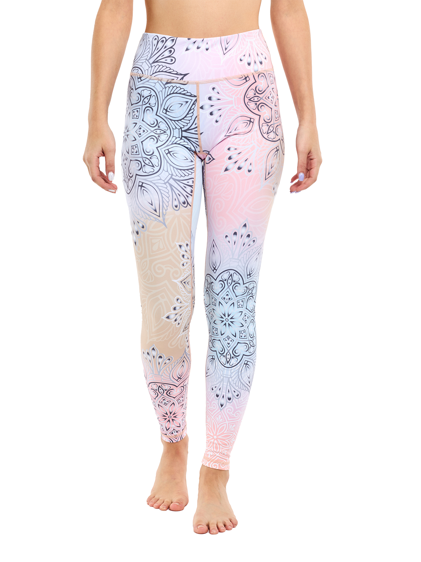 Gym Leggings Pastel Mandala