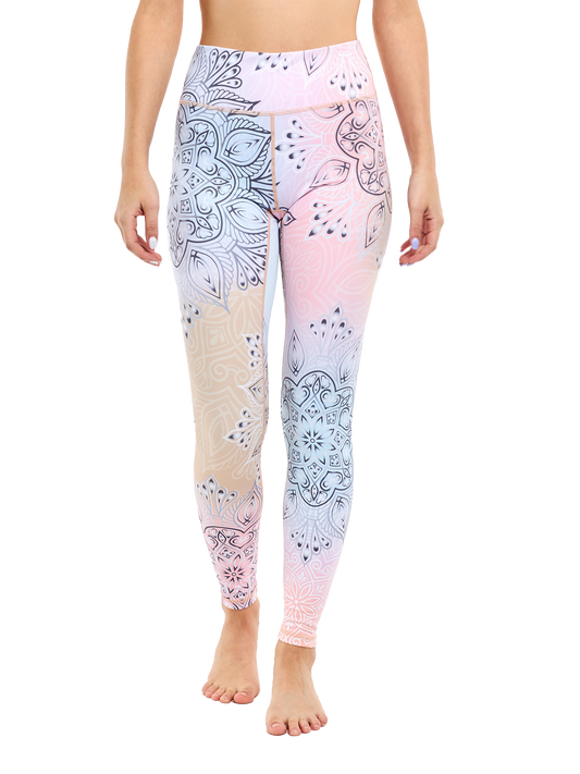 Gym Leggings Pastel Mandala