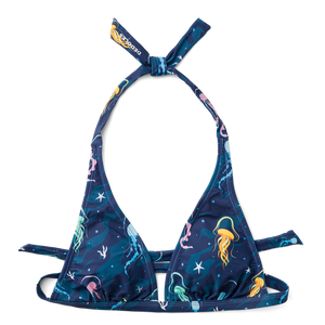 Triangle Bikini Top Sea Jellyfish