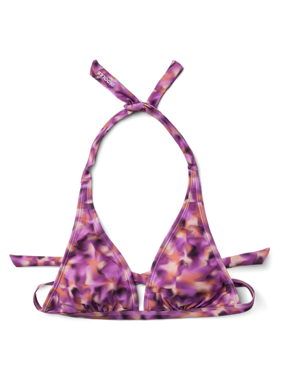 Triangle Bikini Top Pink Camouflage