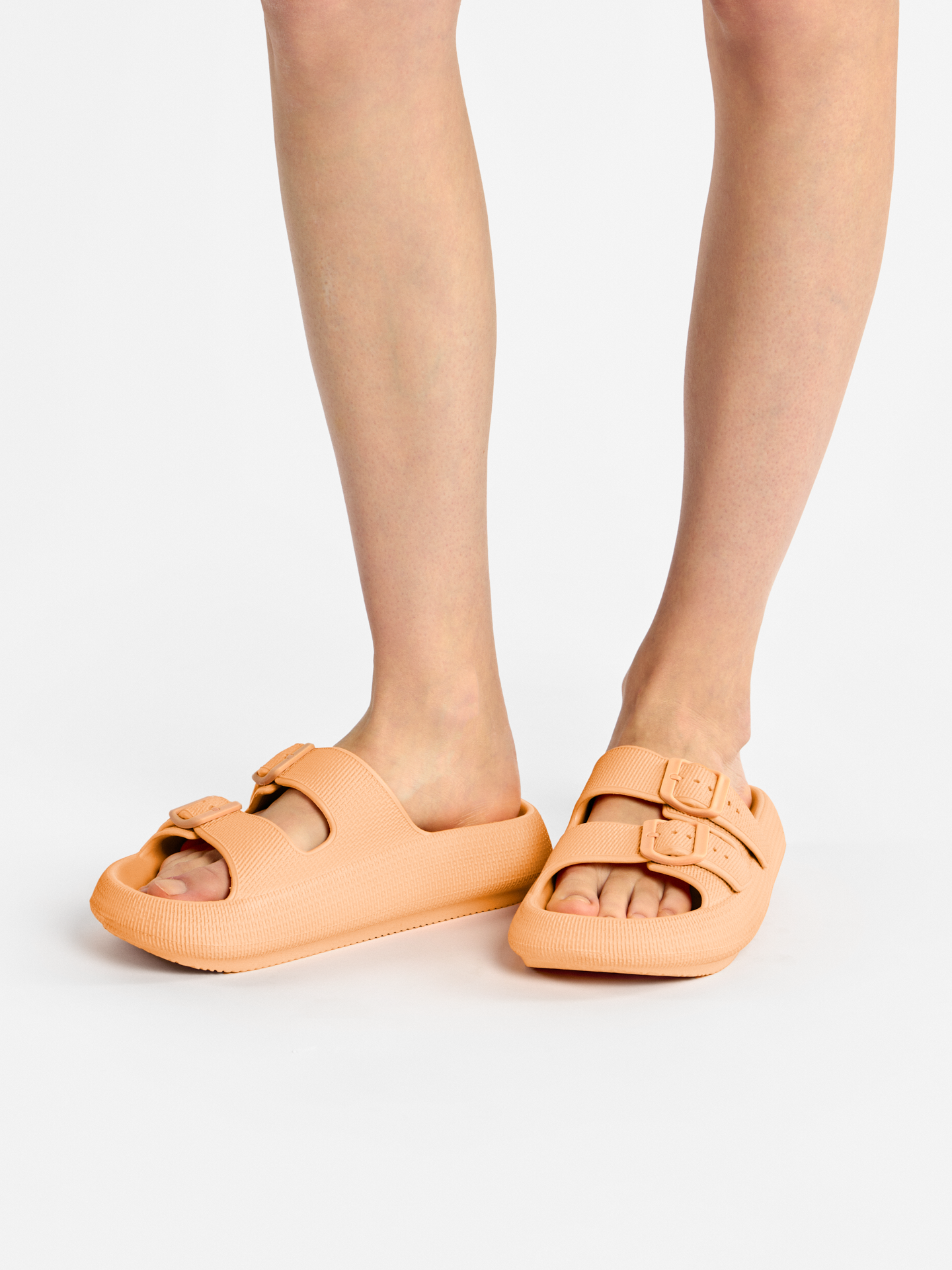 Light Peach Women's Platform Sandals