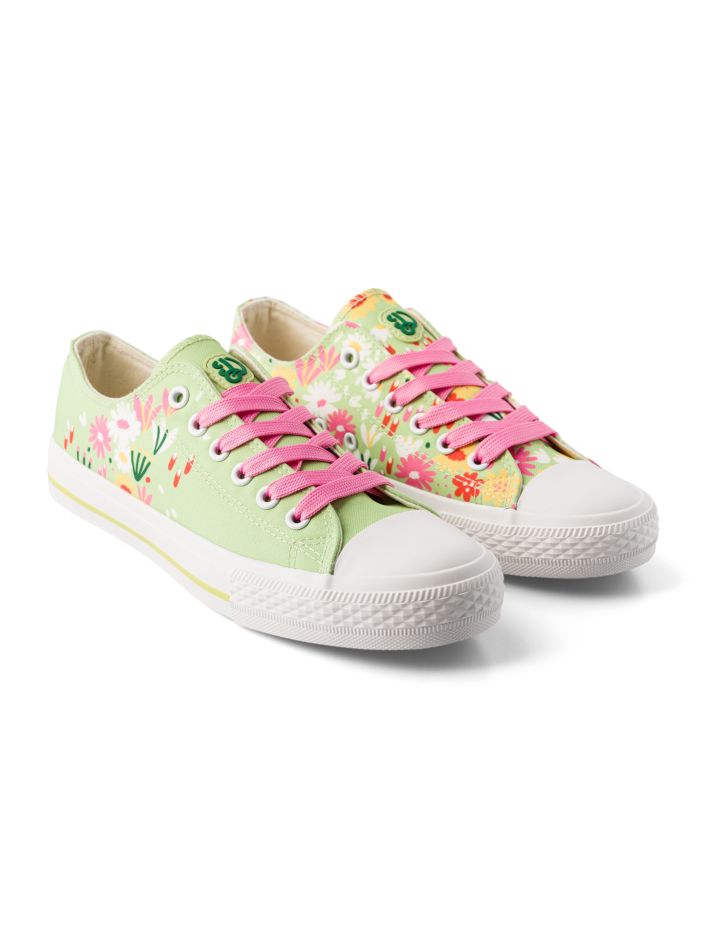 Canvas Shoes Flower Garden