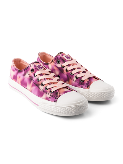 Canvas Shoes Pink Camouflage